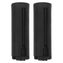 WEUVEB 2Pcs ABS Retractable Belt Ends with Clip for Outdoor Safety Barriers