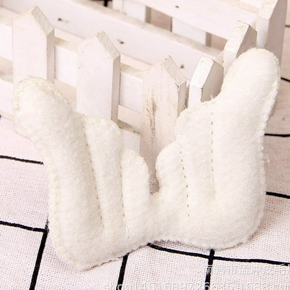 MRLESS 2pcs Angel Wings Home Decoration Tree Hanging Ornaments Cute Mini Angel Wing Decoration Lovely Angel Wing Prop Holiday Decor