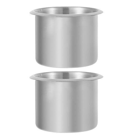 MRLESS Set of 2 Stainless Steel Cup Holders for RV, Boat, Recessed Drink Holders Durable and Stylish