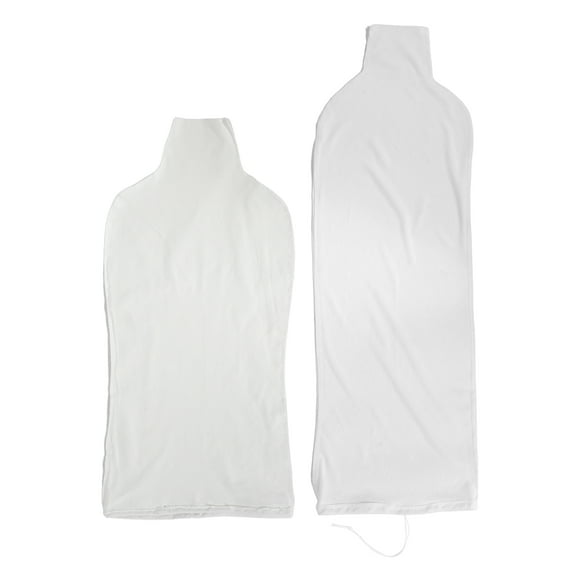 MRLESS 2pcs Dress Form Mannequin Covers Fabric Slipcover For Clothing Store Dummy Model Soft Stretchy Covers For Retail Boutique Store