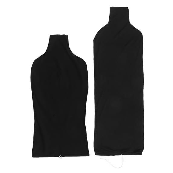 WEUVEB 2-Pack Soft Fabric Covers for Adjustable Dress Form Mannequin Display, Sewing and Tailoring Accessories