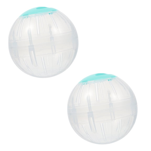 MRLESS 2pcs Hamster Exercise Balls Silent Running Toy Cage Accessories