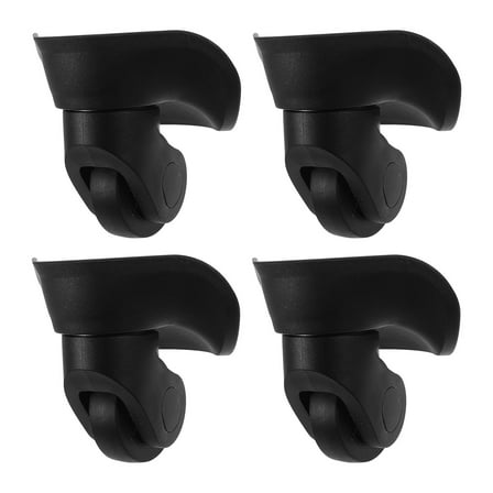 MRLESS 2pcs Luggage Swivel Wheels Replacement Universal Suitcase Wheels For Luggage Mute Universal Wheel For Travel Luggage Trolley Caster