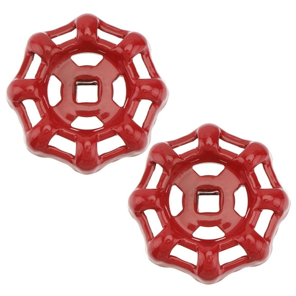 MRLESS 2pcs Outside Faucet Handles Faucet Wheel Handle Cast Iron Replacement Valve Wheel Handle