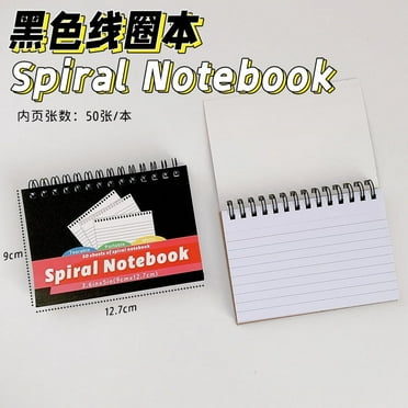 A6 Mini Pocket Notebook - Thickened Paper Portable Notepad, Small ...