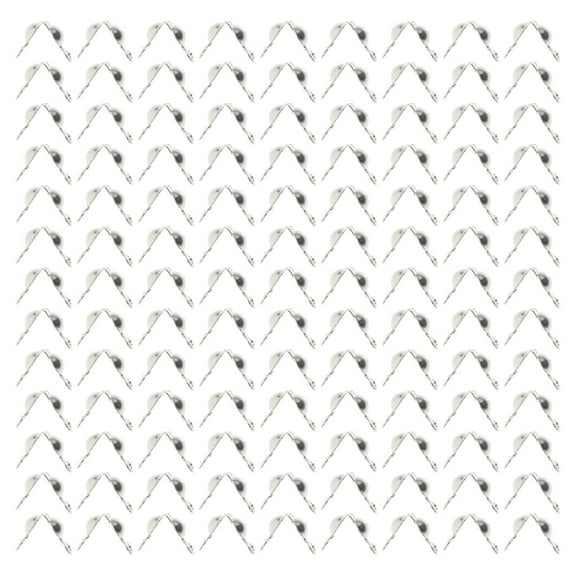 MRLESS 300Pcs Jewelry Crimps Beads Jewelry Making Cord Ends Knot Cover Jewelry Making Supplies