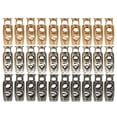 thumbnail image 1 of MRLESS 30 Pieces Double Hole Alloy Cord Locks for Elastic Drawstring Ropes, Durable and Secure Fasteners, 1 of 8