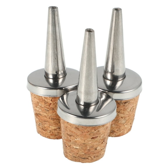 MRLESS 3pcs Bottle Stoppers Liquor Bottle Pour Spout Multi-Functional Pourer And Stopper Spouts For Bottles Bottle Toppers For Liquor