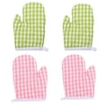 thumbnail image 1 of MRLESS Set of 4 Kids Oven Mitts Gloves for Baking and Cooking, Kitchen Safety Gloves, Anti-Scald Insulated Oven Mitts, 1 of 8