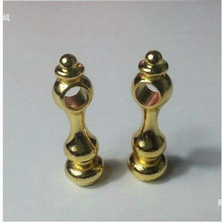 MRLESS 4PCS Metal Spindles Furniture Connectors Post Caps Glass Railing Post Connector Cap Cabinets Spindles Glass Gallery Spindles