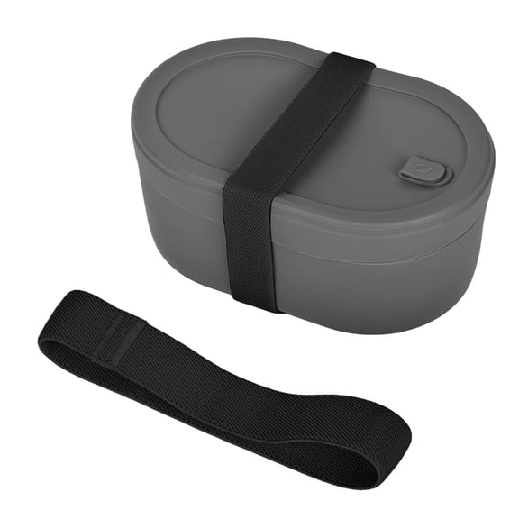 MRLESS 4Pcs Black Elastic Bands for Bento Box Lunch Box Replacement Straps Fixing Bands Lunch Box Accessories