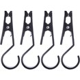 thumbnail image 1 of MRLESS 4Pcs Curtain Clips with S Hooks for String Lights and Decor, 1 of 6