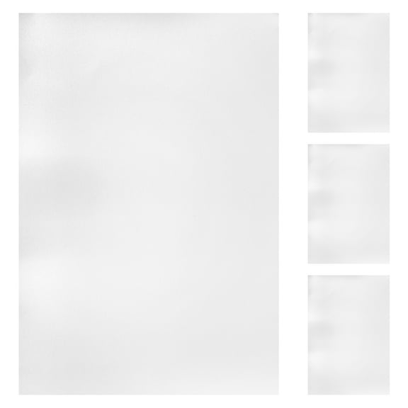 MRLESS 4-Pack A4 Aluminum Engraving Plates, Thin Aluminum Sheets for DIY Crafts, Home Decoration, Engraving and Painting Projects