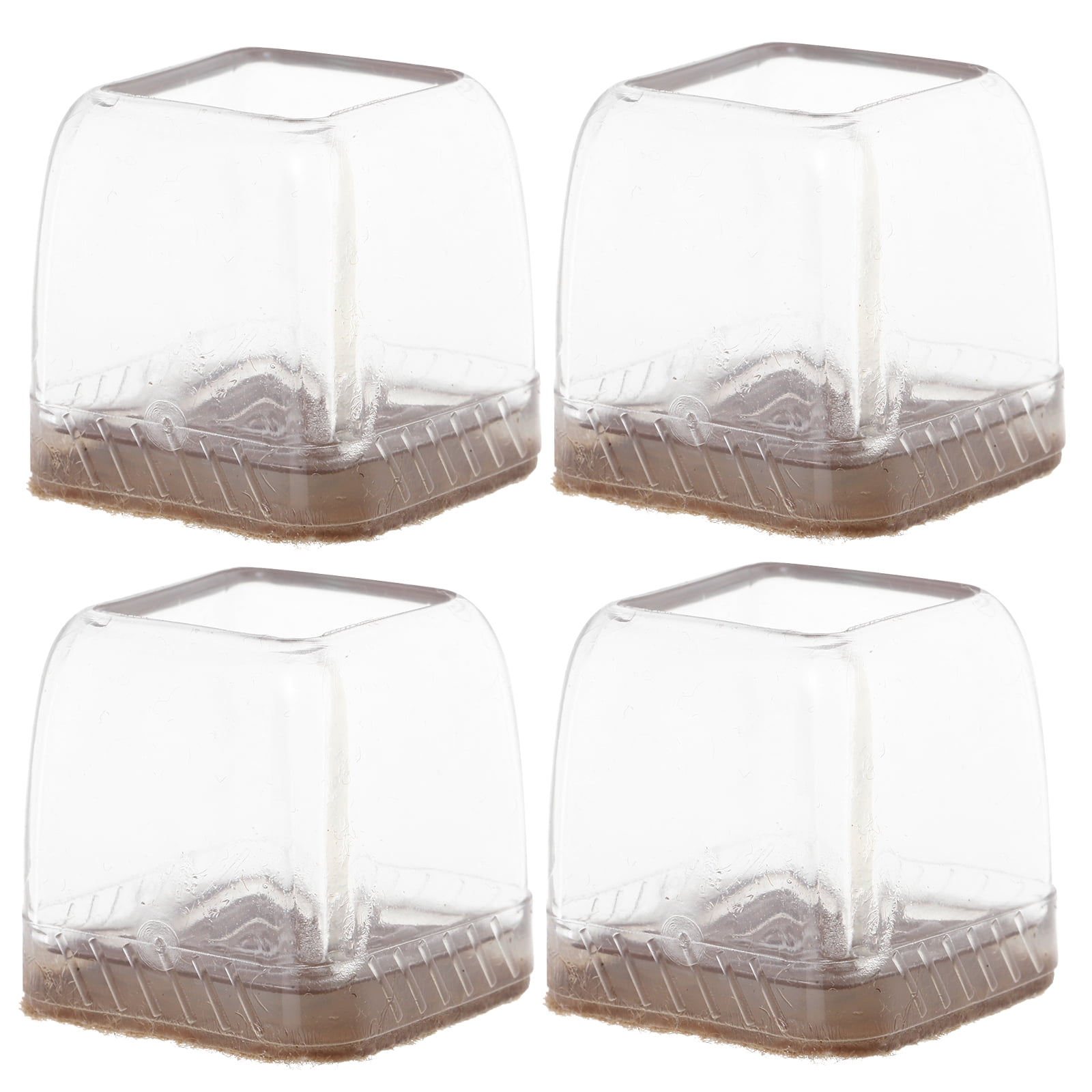 MRLESS 4-Pack Silicone Furniture Leg Caps Chair Leg Floor Protectors ...
