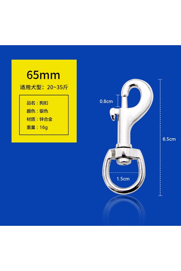 4pcs Heavy Duty Swivel Snap Hooks Rotating Eye Bolt Clips For Dog Leash Flagpole Key Chain And Boat Rope