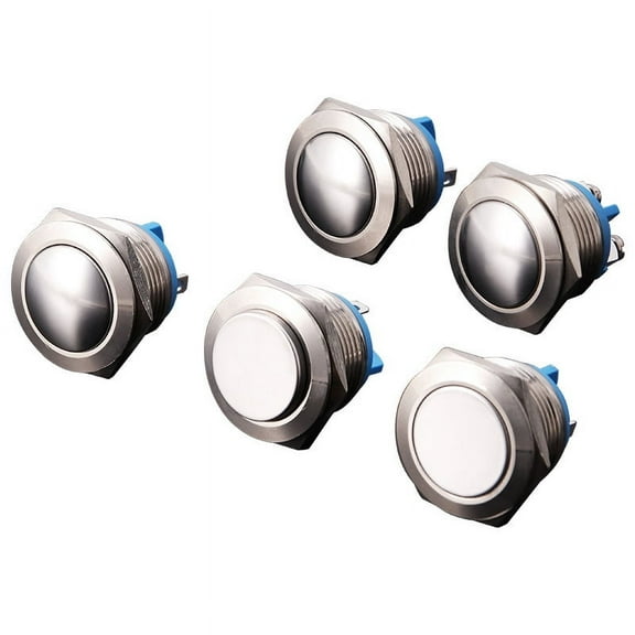 MRLESS 4pcs Modern Wired Doorbell Button Replacement for Home Office with Easy Installation Doorbell Push Buttons