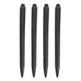 thumbnail image 1 of WEUVEB 4-Pack Double-Ended Black Stylus Pens for Drawing and Touchscreen Use, 1 of 8