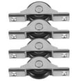 thumbnail image 1 of MRLESS 4pcs Wardrobe Sliding Door Rollers Cabinet Hardware Track Rail Wheel, 1 of 6