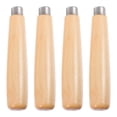 thumbnail image 1 of MRLESS 4-Pack Ergonomic Wooden Handles for File Grip Replacement, Woodworking Tool Accessories, Comfortable File Handle Set, 1 of 8