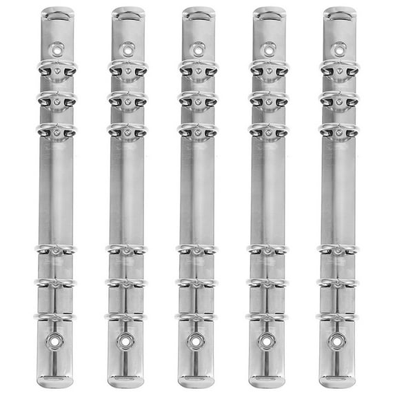 MRLESS Set of 5 A5 Binder Spine Inserts for Planner Ring Binders, Durable and Compatible