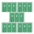 thumbnail image 1 of MRLESS 5 Pcs Kids Room Wall Decals Toy Car Parking Space Stickers Non-Fading Transport Wall Stickers Easy To Use Construction Decals For Playroom Decor, 1 of 9