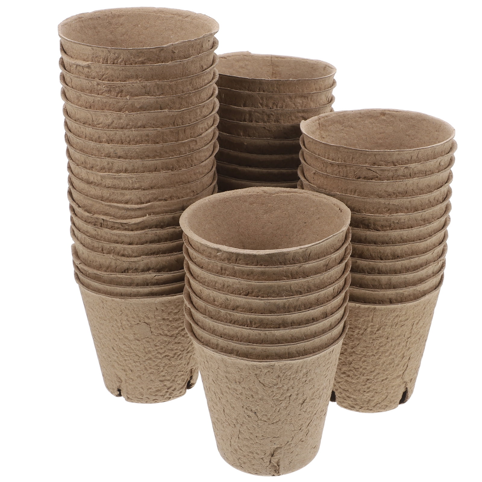 MRLESS 50PCS Paper Planter Pots Kids DIY Craft Paper Cups Small Nursery ...
