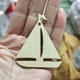 thumbnail image 1 of MRLESS 50 Pieces Wooden Sailboat Cutouts Unfinished Wood Craft Blanks DIY Wood Sailboat Shapes for Projects, 1 of 6