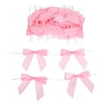 thumbnail image 1 of MRLESS 50pcs Elegant Ribbon Bow Set with Twist Ties for Gift Bags, DIY Lollipop Decorations, Present Wrapping, and Food Sealing, 1 of 1