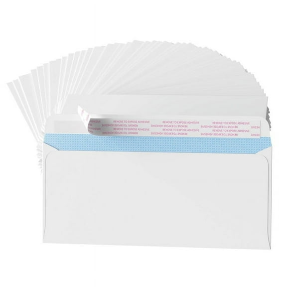 MRLESS 50pcs Envelopes Letter Size Shipping Envelopes With Self Seal Closure Documents Mailers Envelopes Letter Size For Mailing Documents Photos Storage Organizing