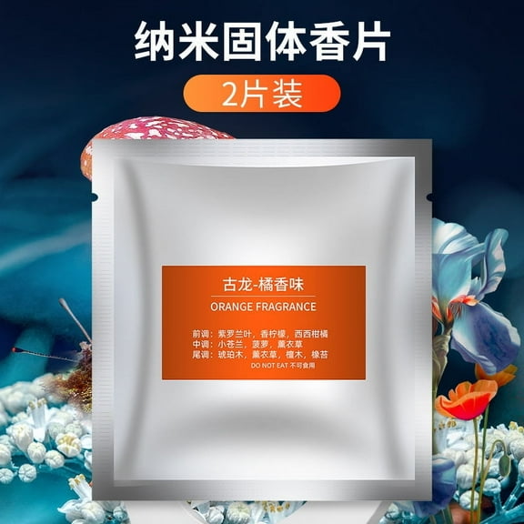 MRLESS 5pcs Car Air Freshener Refills with Scent, Solid Fragrance Pads, Vent Clip Replacement Tablets for Car Interior