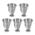 thumbnail image 1 of MRLESS 5pcs Holy Communion Cups Stainless Steel Holy Cups Suitable For Church Services And Religious Gatherings Reusable Holy Tableware, 1 of 9