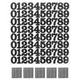 thumbnail image 1 of WEUVEB Black Vinyl Number Stickers Easy Apply Waterproof for Football, 1 of 9
