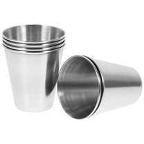NUTEDOM 6PCS 2oz Stainless Steel Shot Glasses for Whiskey