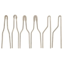 MRLESS 6pcs Wood Burning Tips Replacement Set for Pyrography Pen Wire Nibs Compatible with Burning Machine