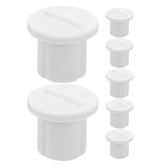 MRLESS 7-Piece Heavy Duty Plastic Screws Set for Training Toilet Ladder Replacement, Potty Training Stool Accessories, Durable Toilet Screws