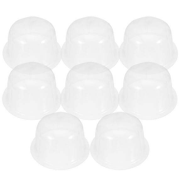 MRLESS 8-Piece White Kids Hat Display Rack Organizer for Store or Home