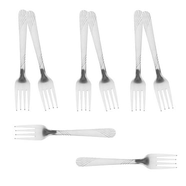 MRLESS 8 Stainless Steel Dinner Forks for Home Kitchen and Restaurants
