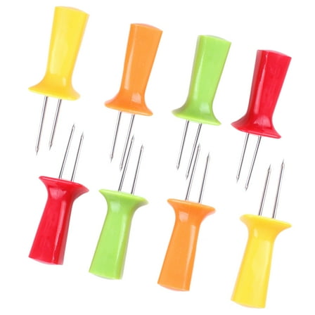 MRLESS 8pc Twin Prong Corn Holders for Home Cooking
