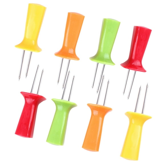 MRLESS 8pc Twin Prong Corn Holders for Home Cooking