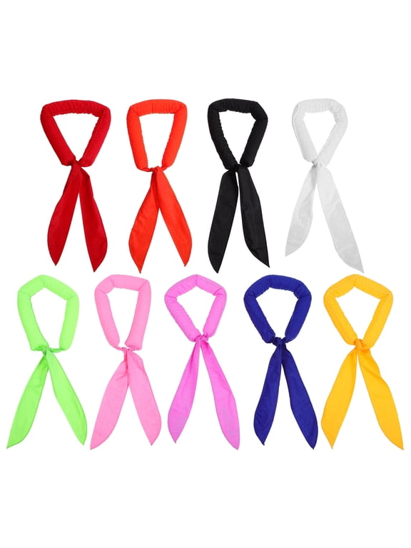 9pcs Cooling Scarf Neck Wrap Bandana Instant Chill Headband