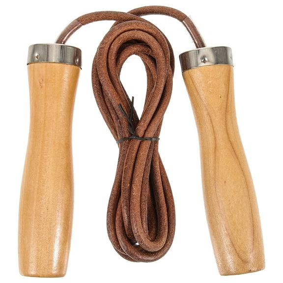 MRLESS Adjustable Wooden Jump Rope for Fitness and Sports