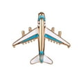 thumbnail image 1 of MRLESS Small Airplane Brooch Pin, Plane Lapel Pins Collar Badge for Backpack, Shirt, Bag Accessories, 1 of 1