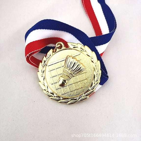 MRLESS Metal Badminton Award Medals for Sports Winners, Prize Medals for Athletic Competitions and Sports Events