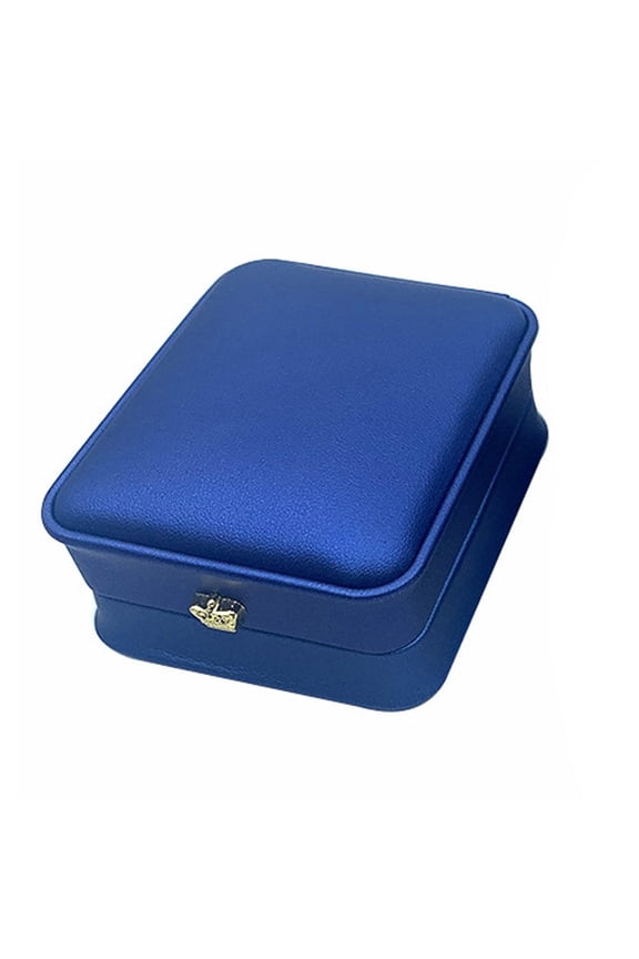 Cabilock Jewelry Organizer Box - Premium Necklace Storage Case in Blue for Elegant Display