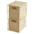 thumbnail image 1 of MRLESS Cabinet Rattan Drawer Organizer Storage Box Seagrass Laundry Basket, 1 of 9
