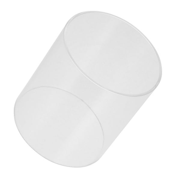 MRLESS Clear Glass Replacement Shade Hurricane Candleholder Cylinder Sleeve Clear Chimney Shade Tube Cover Candle Protectors For Home