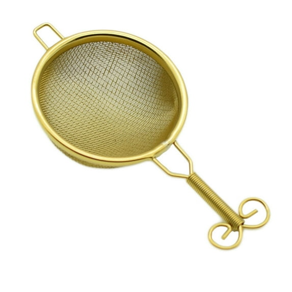 MRLESS Portable Stainless Steel Tea Strainer with Precision Mesh, Easy to Clean Loose Leaf Tea Filter for Tea Lovers