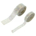 thumbnail image 1 of MRLESS Crystal Rhinestone Ribbon Wrap Sticker for DIY Wedding Decoration (2 Rolls), 1 of 9