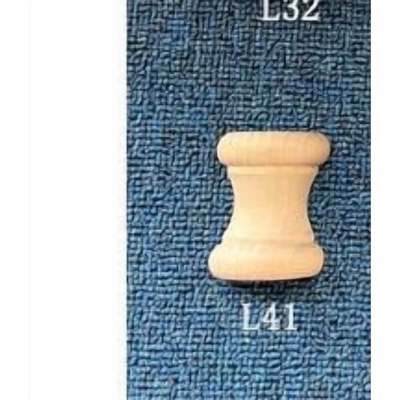 MRLESS Unpainted Decorative Wood Balusters, Furniture Spindles, Fluted Craft Columns for Home, Hotel, Office Woodworking Projects