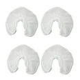 thumbnail image 1 of MRLESS Disposable Headrest Covers, U-Shaped Pillowcase for Travel and Hotel Use, 50 White Pieces, 1 of 7